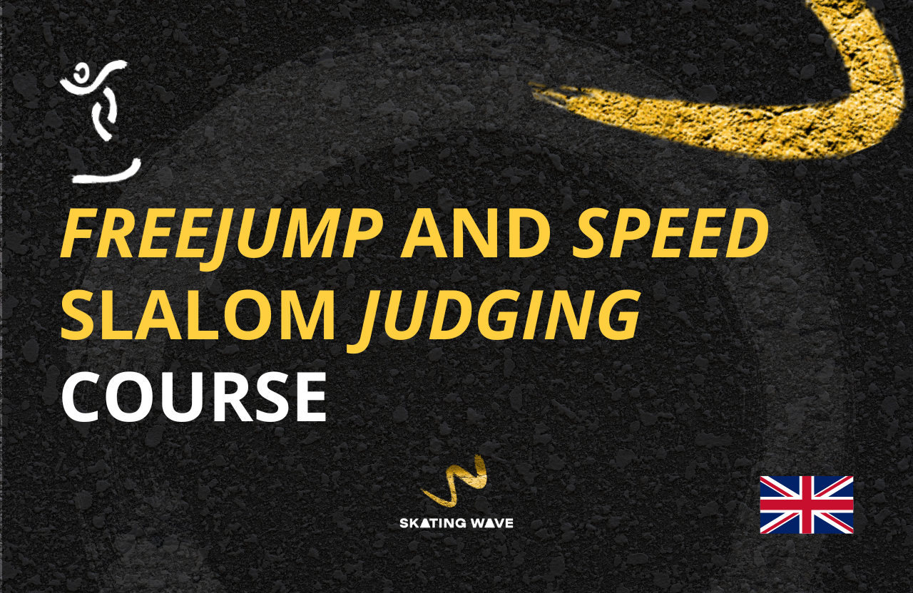 Free Jump and Speed slalom judging course